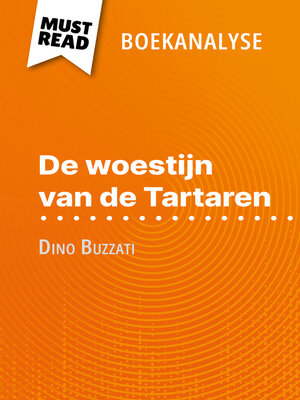 cover image of De woestijn van de Tartaren van Dino Buzzati (Boekanalyse)